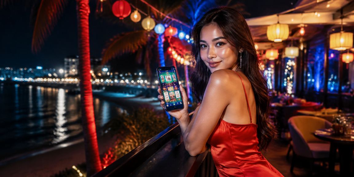 Pemain Malaysia menikmati baccarat langsung di Langkawi bersama royal711