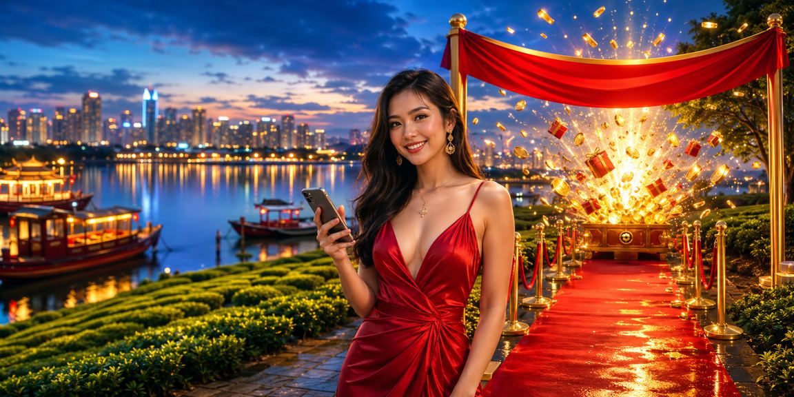 Pengguna Malaysia mengakses loteri dalam talian melalui telefon bimbit